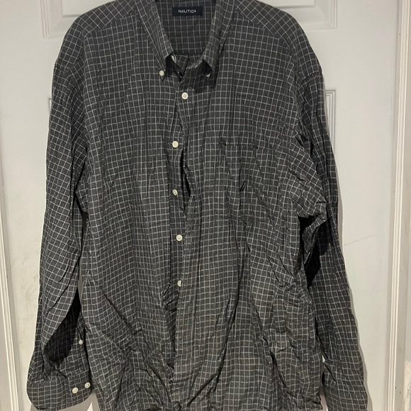 Nautica Shirts Mens Nautica Xxl Long Sleeve Casual Button Down